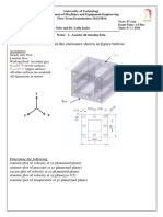 Simulate Free Convection in The Enclosure Shown in Figure Bellow