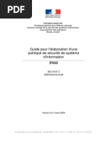 Élaboration d'une PSSI opérationnelle | PDF | Sécurité des systèmes d ...