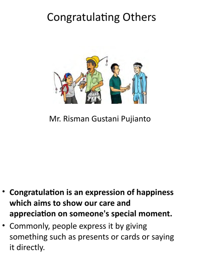 Expressions of Congratulations | PDF | Human Communication | Communication