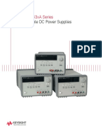 Programmable DC Power Supplies: Keysight E363xA Series