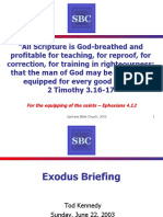 2 Exodus Bible Briefing