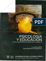 Carpio, C., Irigoyen, J.J. - Psicología y Educación PDF