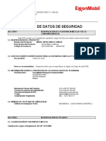 Ficha de Datos de Seguridad Aceite Móvil Super 2000 X1 10W-40