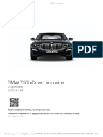 BMW 750I Xdrive Limousine: M Sportpaket 127.015,14