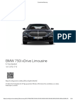 BMW 750I Xdrive Limousine: M Sportpaket 141.978,17