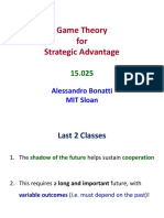 Game Theory For Strategic Advantage: Alessandro Bonatti MIT Sloan