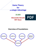 Game Theory For Strategic Advantage: Alessandro Bonatti MIT Sloan