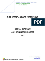 Plan Hospitalario de Emergencias