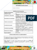 Evaluación guía turística reportar novedades equipos