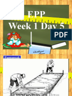 EPP Week 1 Day 5