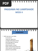 EPPIA Q3-W4.1,2.3 Paggawa NG Lampshade