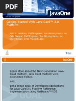 Getting Started With Java Card™ 3.0 Platform