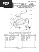 Download WheelHorse 36 inch rear discharge mower deck parts list by Kevins Small Engine and Tractor Service SN47347514 doc pdf