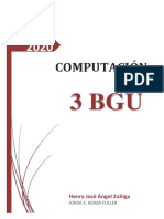 Computación 3BGU PDF