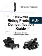 Toro Wheelhorse Demystification Electical Wiring Diagrams For All WheelHorse Tractors