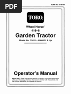 Toro wheelhorse Demystification Electical wiring diagrams ... onan p220 wiring diagram 