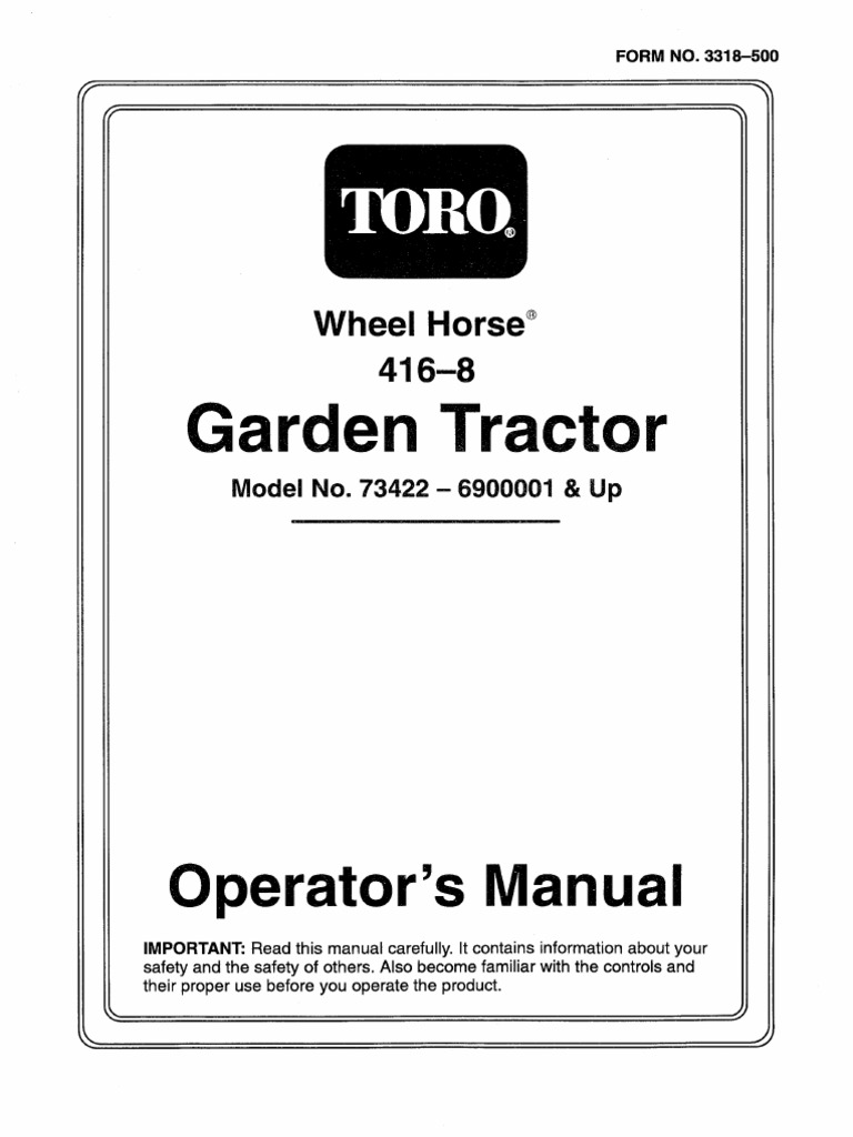 Can you find a Toro service manual?