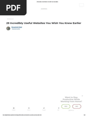 29 Incredibly Useful Websites You Wish You Knew Earlier