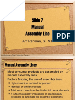 Slide 7 Manual Assembly Line: Arif Rahman, ST MT