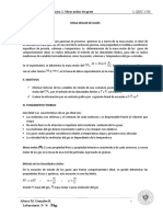 Determinación de la masa molar de CO2