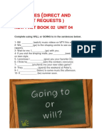 Exercises Direct and Indirect Requests) : New Fast Book 02 Unit 04