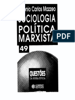 Sociologia Política Marxista by Antonio Carlos Mazzeo PDF