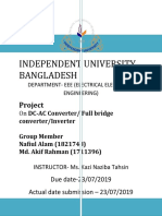 Independent University, Bangladesh: Project