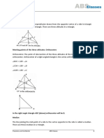 Key Lines of Triangles