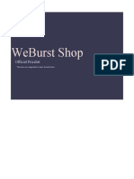 Weburst Shop Pricelist