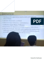 Demencia (Med - Psicologica) PDF