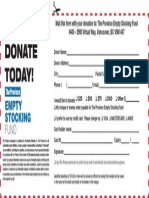 The Province Empty Stocking Fund: Donation Form