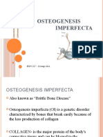 Osteogenesis Imperfecta: BSN 217-Group 66A