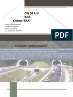 Construcción de Un Túnel para Carretera