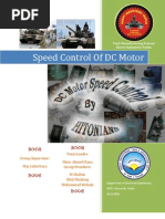 Download Speed Control of DC Motor by Nisar Ahmed Rana SN47349509 doc pdf