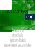 Sustantivos. básica