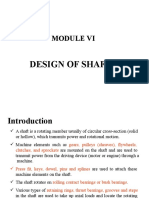 Design of Shafts