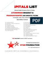 Hospital For Free Treatment - Star Foundation Designed PDF