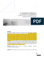 La Via Medioambiental (2018) - Cap1 La Ciudadania Ambiental y El Futuro de La Humanidad