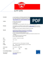 Français Niveau A1 (2/3) : French - Beginner - A1 - Course - Description - in - English - PDF