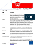 Certificat FSEA Formateur/trice D'adultes FFA BF-M1: Cours Garanti Description