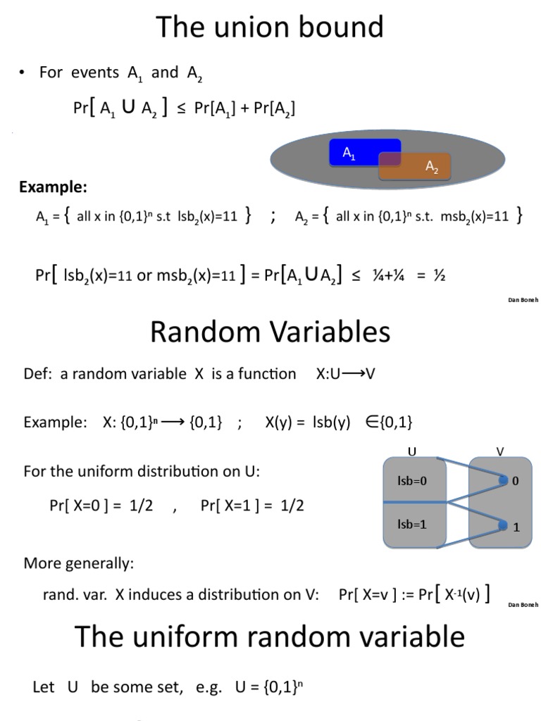 Understanding Random Variables and Algorithms | PDF