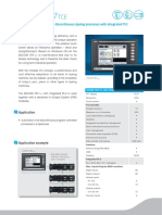 SECOM 787: Windows CE Controller For Discontinuous Dyeing Processes With Integrated PLC