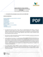 Informe - Avances - Médico - Del - Barrio Junio Garcia Moreno