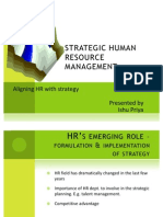 Aligning HR With Strategy Presented by Ishu Priya