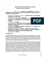 Guia 1. Identificar Los Requerimientos Legales y Administrativos en La Constitucion de Una Empresa PDF