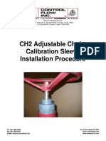 CH2 Choke Calibration Sleeve Installation Rev A
