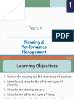 Planning & Performance Management