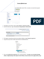 Configuración Correo Telcel