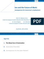 Digitalization and The Future of Work:: Macroeconomic Consequences For Tomorrow's Employment