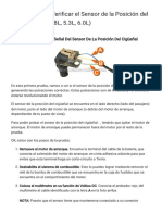 Parte 2 - Cómo Verificar El Sensor de La Posición Del Cigüeñal (GM 4.8L, 5.3L, 6.0L)